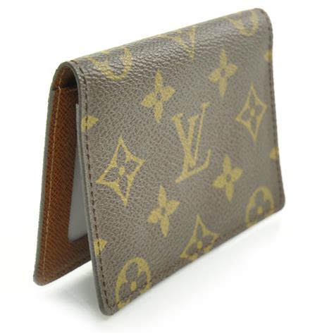 porte carte de visite louis vuitton|louis vuitton card holder price.